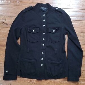 Armani Exchange military style soft jacket